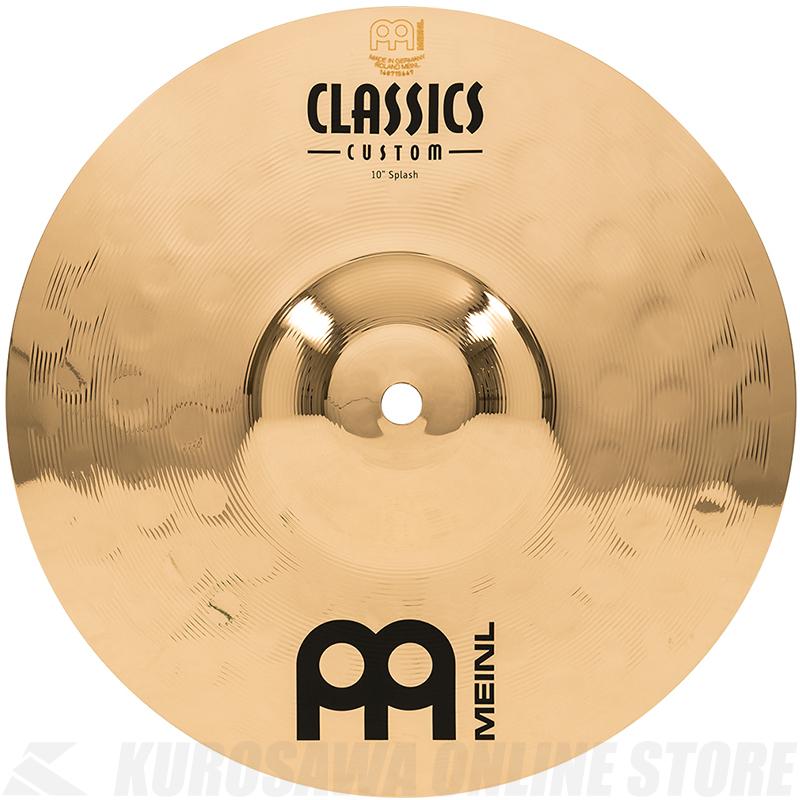 Meinl マイネル Classics Custom Brilliant シリーズ Splash 10" [CC10S-B] スプラッシュシンバル（ご予約受付中）｜honten