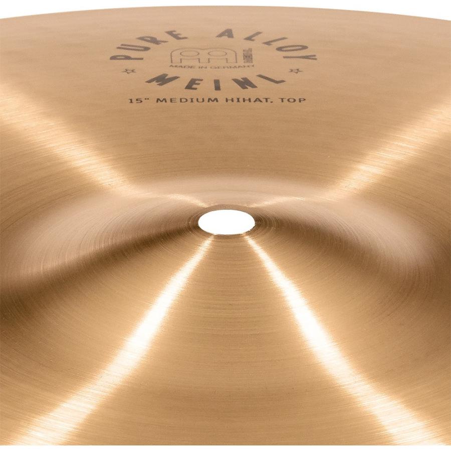 Meinl マイネル Pure Alloy シリーズ Hihat 15" [PA15MH] ハイハットシンバル｜honten｜04