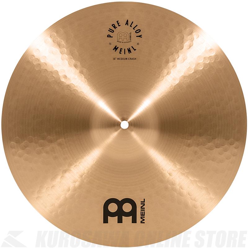 Meinl マイネル Pure Alloy シリーズ Crash 16" [PA16MC] クラッシュシンバル (ご予約受付中)｜honten