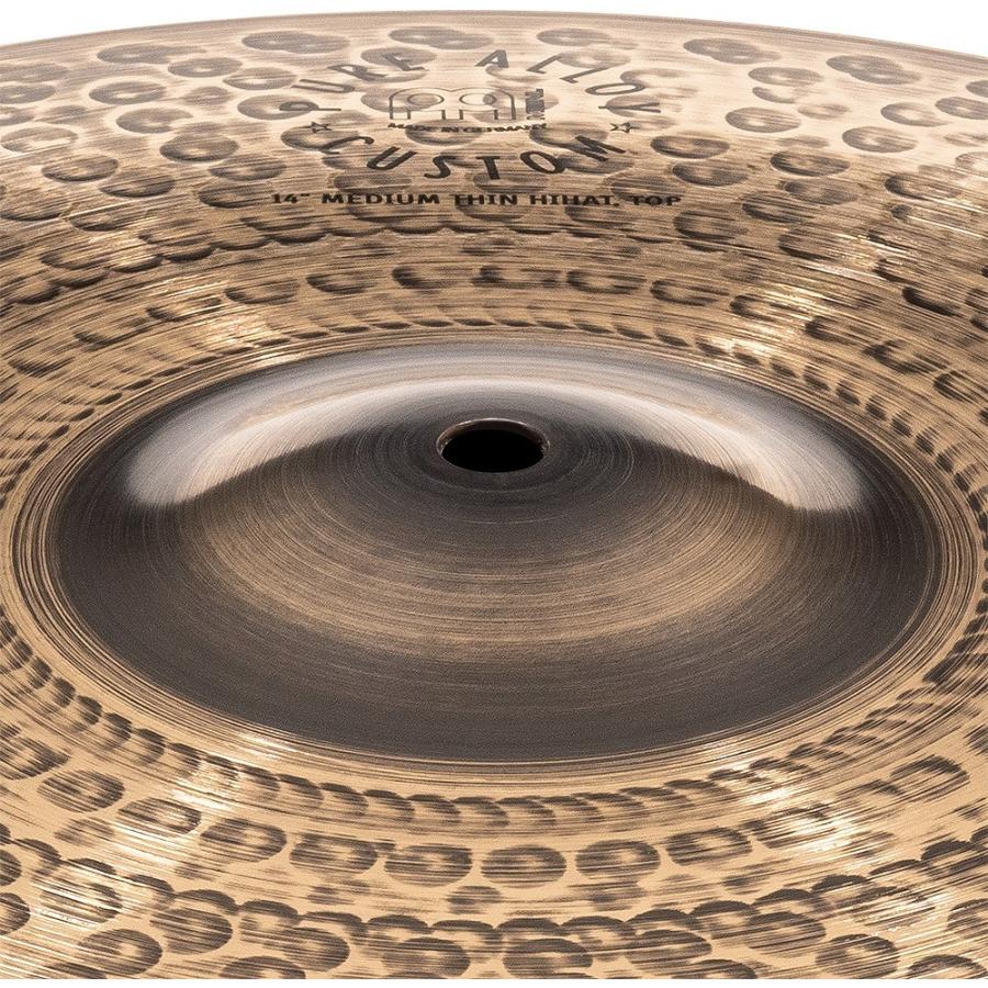 Meinl マイネル Pure Alloy Custom シリーズ Hihat 14" [PAC14MTH] ハイハットシンバル｜honten｜04