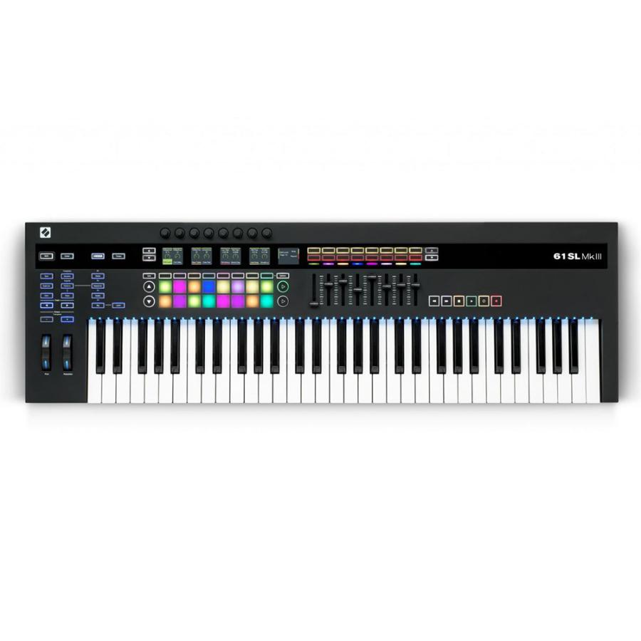 novation 61SL Mk3 (MIDIキーボード) : 91-2204-nv-sl-61 : クロサワ  
