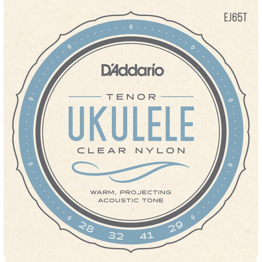 D'Addario Pro-Arte Nylon EJ65T Pro-Arte Custom Extruded Ukulele, Tenor ダダリオ (テナーウクレレ用弦) (ネコポス)｜honten