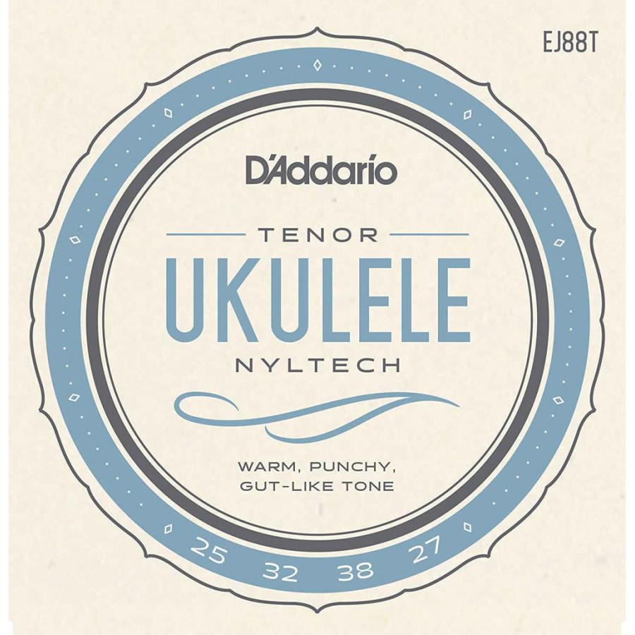 D'Addario Nyltech EJ88T Nyltech Ukulele, Tenor ダダリオ (テナーウクレレ用弦) (ネコポス)｜honten