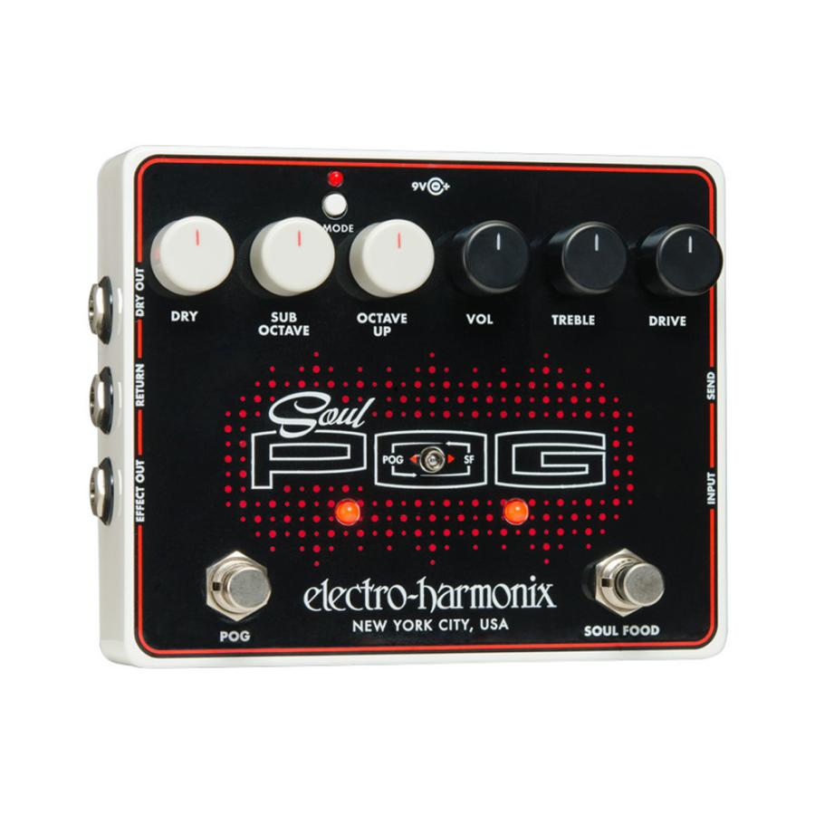 electro-harmonix Soul POG [Multi Effect: Nano POG + Soul Food] (オーバードライブ/オクターバー)｜honten