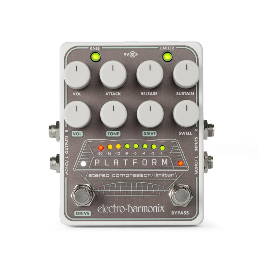 electro-harmonix Platform [Stereo Compressor / Limiter] (ステレオ