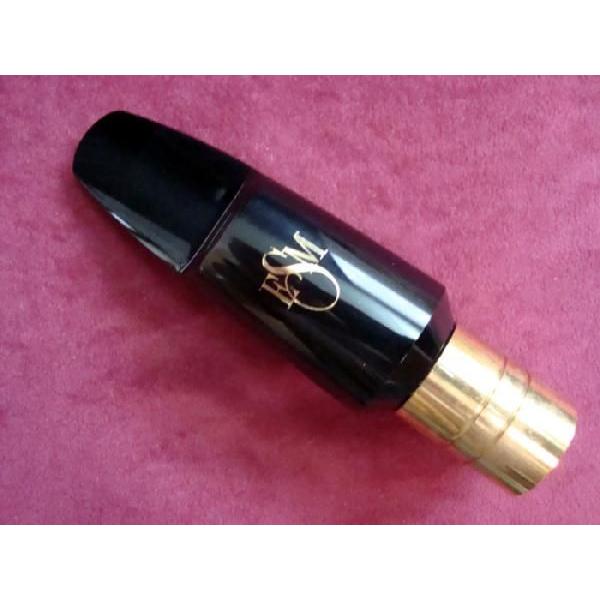 ESMテナーサックス用中古マウスピース ジャズモデル メタルリング付き