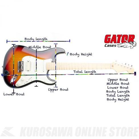 GATOR CASES GATOR GB-4G-BASSX2 Black (ベース用ギグバッグ 2本収納