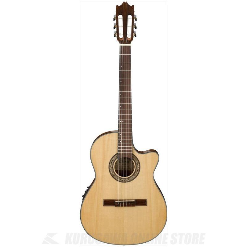 Ibanez GA30TCE-NT (Natural High Gloss) (クラシックギター/エレガット)(送料無料)（ご予約受付中）｜honten