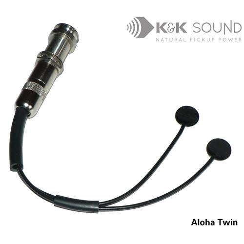 K&K Sound Aloha Twin (for ウクレレ) (各種楽器用ピックアップ 