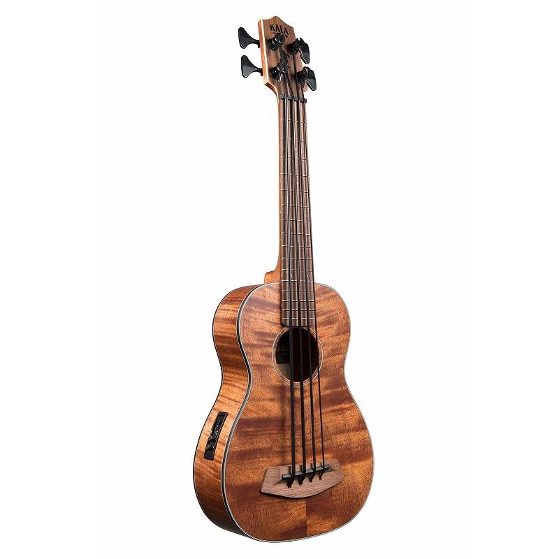 KALA KALA UBASS-EM-FS EXOTIC MAHOGANY U?BASS (ウクレレベース