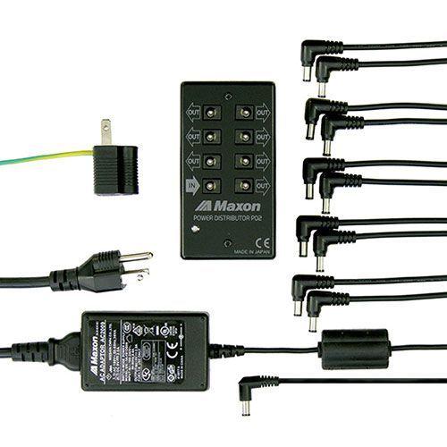 Maxon PS2 Power Supply [PD2 Power Distributor + AC2009 AC Adaptor] (パワーサプライ)《期間限定！ポイントアップ！》｜honten