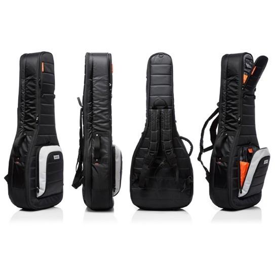 MONO CASE M80 series Dual ACOUSTIC + Electric Guitar 2A-BLK (Black 