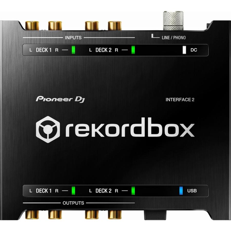 Pioneer DJ INTERFACE 2 rekordbox 専用 2ch オーディオインターフェース (ご予約受付中)の画像