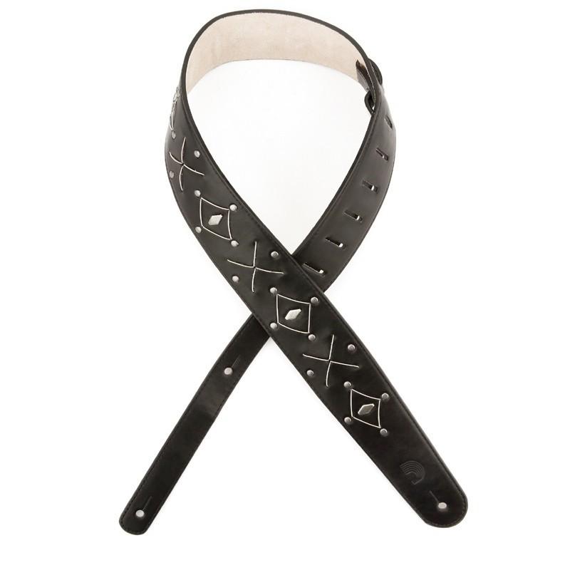 《期間限定！ポイントアップ！》Planet Waves L25S1502 Strings and Studs Leather Guitar Strap (ストラップ)