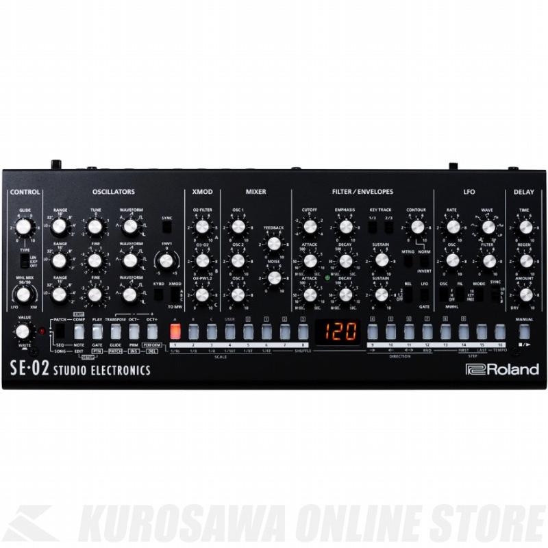 《期間限定！ポイントアップ！》Roland SE-02 (アナログ・シンセサイザー)｜honten