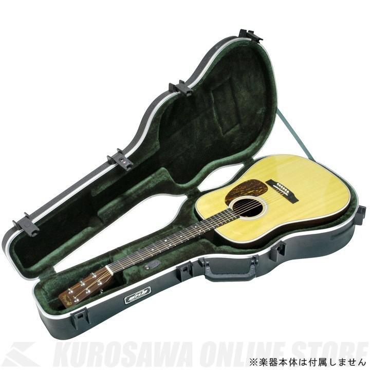 《期間限定！ポイントアップ！》SKB Acoustic Dreadnought Deluxe Guitar Case [1SKB-18](アコースティックギターケース)(ご予約受付中)｜honten
