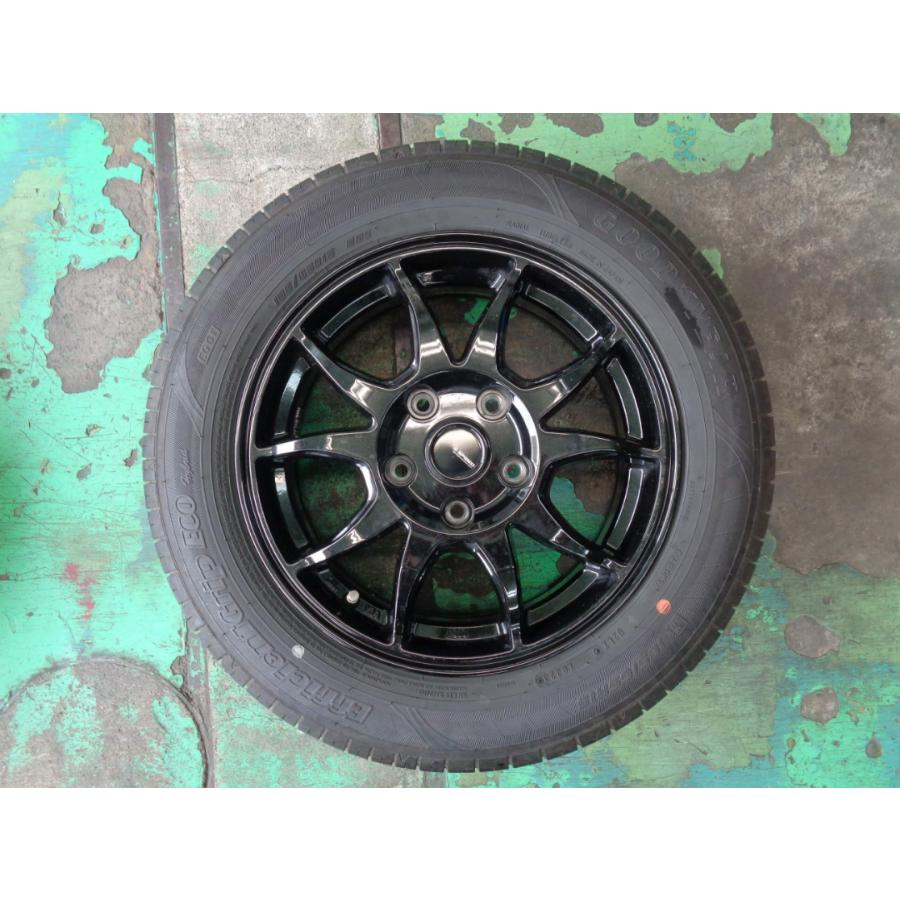 6J-15インチ 5H114.3 +53 Gスピード G06 185/65R15 グッドイヤー EG01 中古 タイヤ ホイール 4本 フリードなどに♪｜hontenkayt｜04