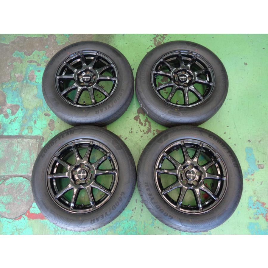 6J-15インチ 5H100 +45 HumanLine 185/65R15 EG Performance2 中古