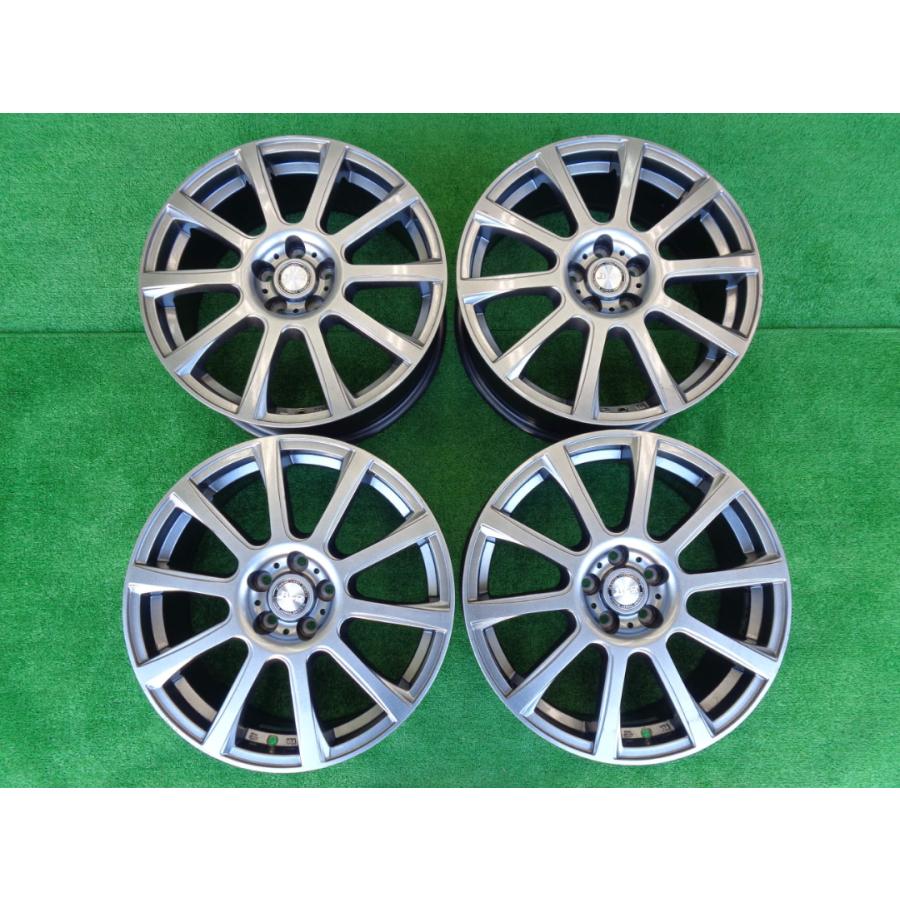 7J-17インチ 5H100 +48 B-WIN 中古 アルミ ホイール : 7-17b-wintuki  