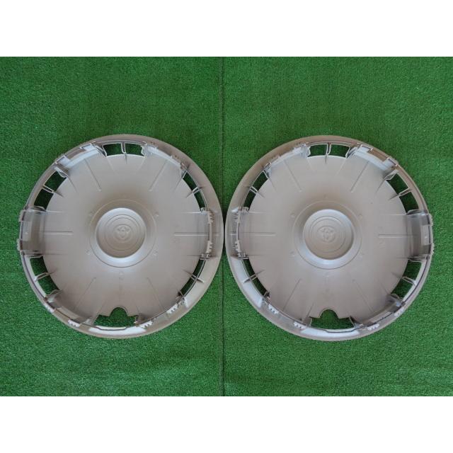 60系ノア純正 トヨタ純正 ホイールキャップ 15インチ 2枚セット 神奈川県 TOYOTA (管理ナンバーAAcap10) AAcap10小杉タイヤヤフーショップ 通販