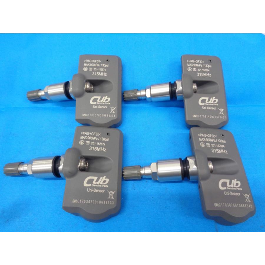 ホイールパーツ 中古 Cub社製 TPMS 空気圧センサー 201-152874 PAG+GF30 4個セット 神奈川県 ...