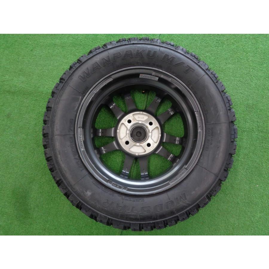 マッドスター　ワンパクM/T　ホワイトレター　145/80R13　13インチ　4J-13　ザックJP-520　中古セット　神奈川県｜hontenkayt｜10