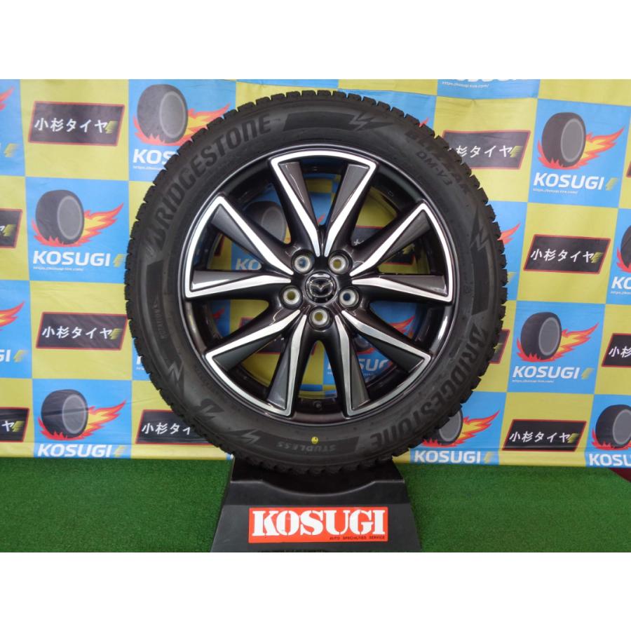 マツダ CX-5 純正 19インチ 中古スタッドレスセット 225/55R19 