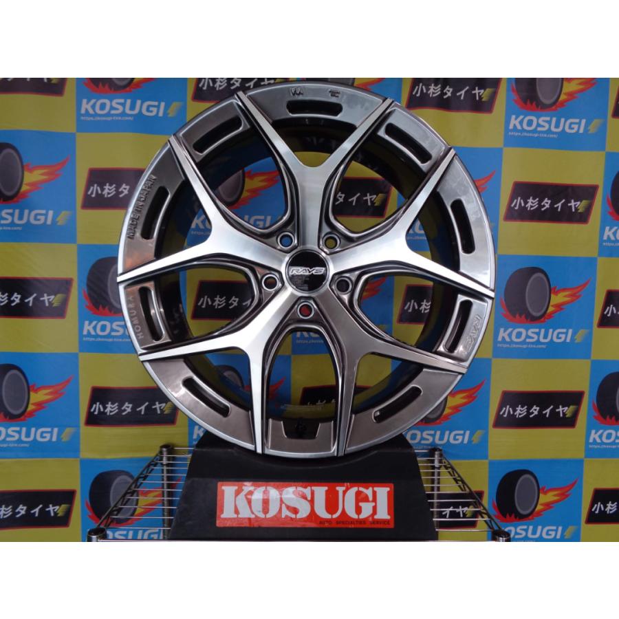 RAYS 展示未使用品 レイズ ホムラ 2×5FT 20インチ 中古4本セット 8.5J 