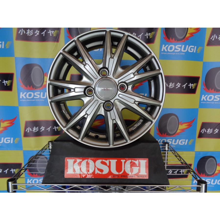 ヴェルバケビン 4J-13 4H100 +45 タント ワゴンR ムーヴなど 中古 
