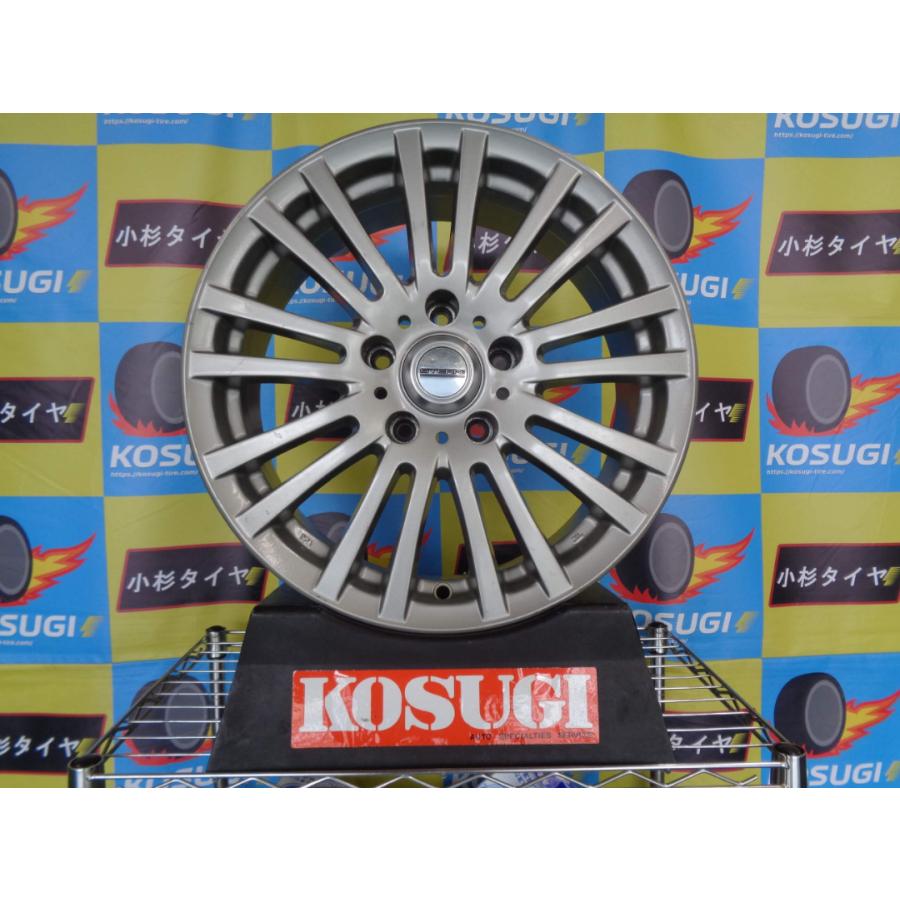 シュテルン S61 6.5J-16 5H114.3 +33 ヴェルファイア ハリアー 中古 