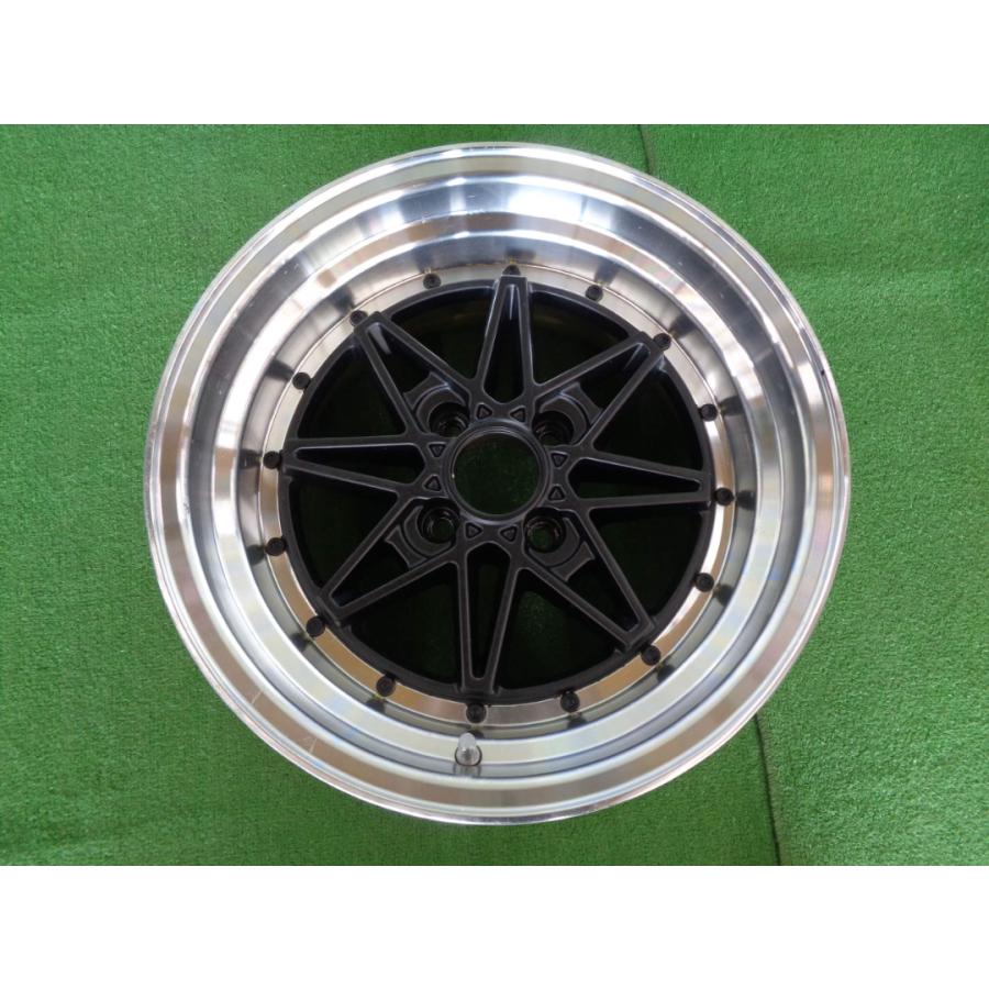 ワーク エクイップ03風 8J-15 4H100 +10 深リム 中古ホイール ワーク エクイップ03風 8J-15 4H100 +10 深リム 中古ホイール