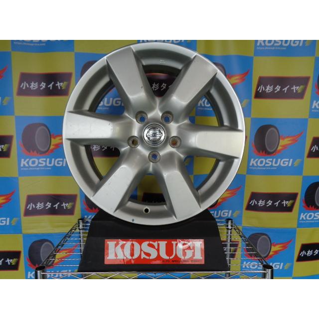 日産 T31 エクストレイル純正 6.5J-17 5H114.3 +45 エクストレイル 