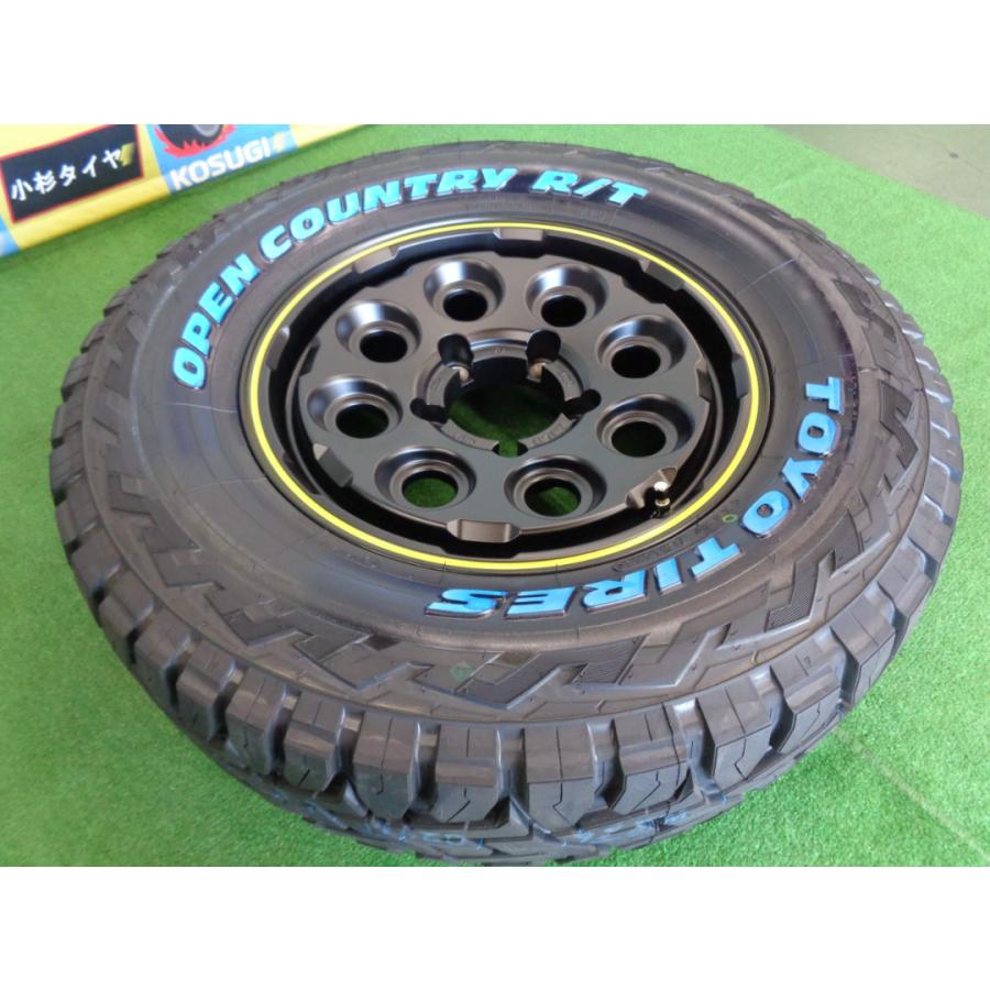 未使用展示品　PPX　MIL:8　5.5J-16 5H139.7 +0　オープンカントリー　235/70R16　ジムニーシエラ　中古セット　神奈川県｜hontenkayt｜03