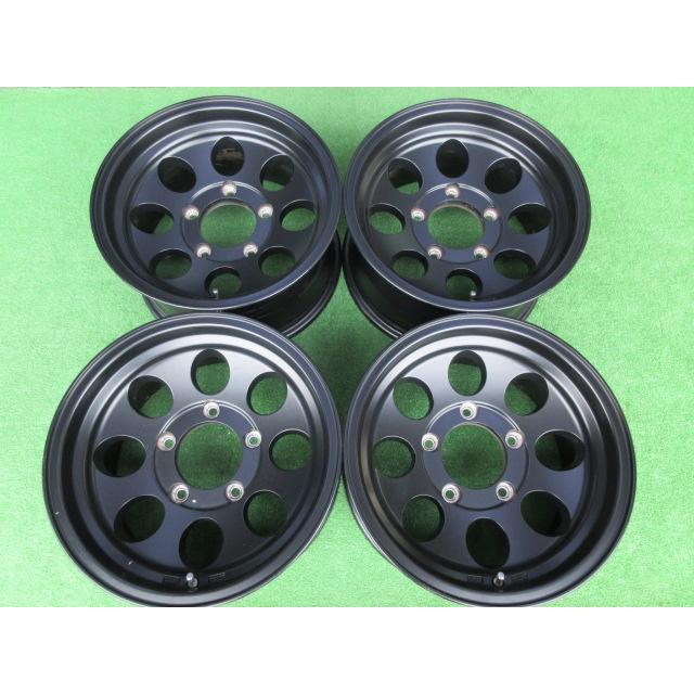 ジムライン ホイール4本セット 16×8.0j ET-11? ランクル70・100 【公式 