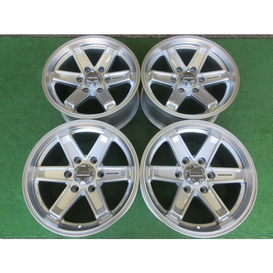 中古 ランドクルーザー PRADO WEDS ADVENTURE KEELER タイヤホイール 