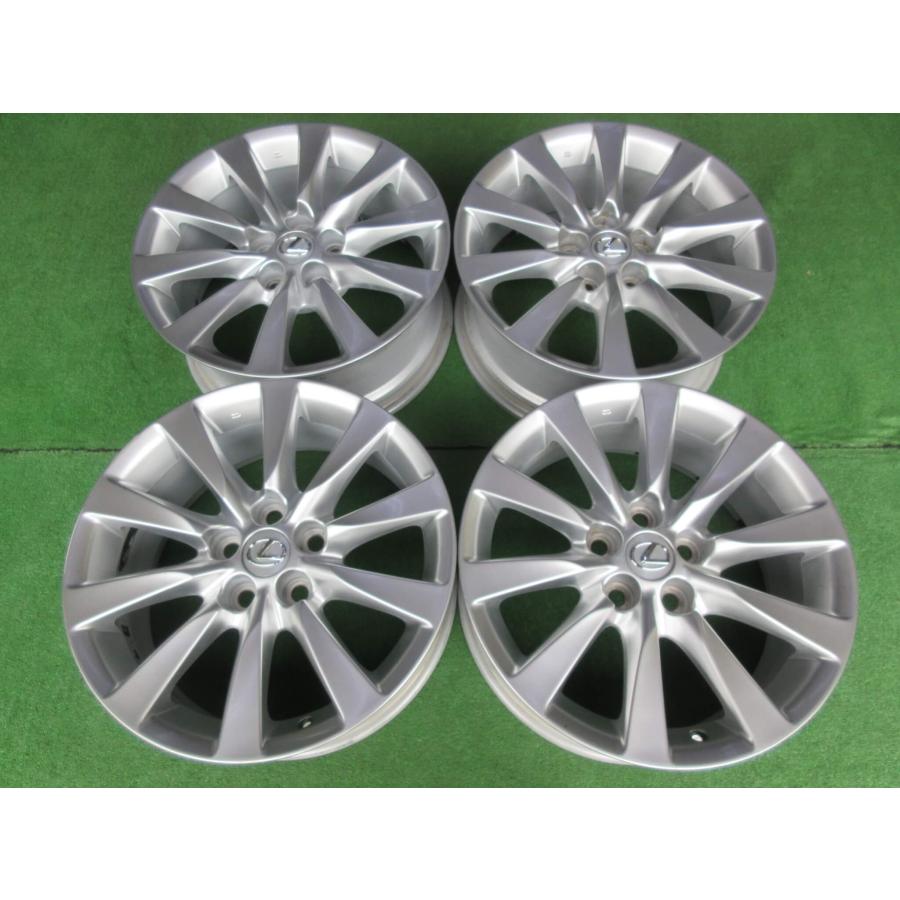 レクサス（LEXUS） 後期型LS460純正ホイール 7.5J-18 5H120 +32