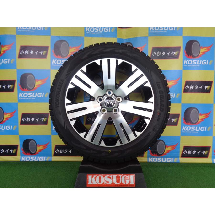 デリカD:5 純正ホイールアイスガードG075 スタッドレスタイヤホイールセット アイスガード SUV G075 デリカD:5純正 中古スタッドレスセット 18