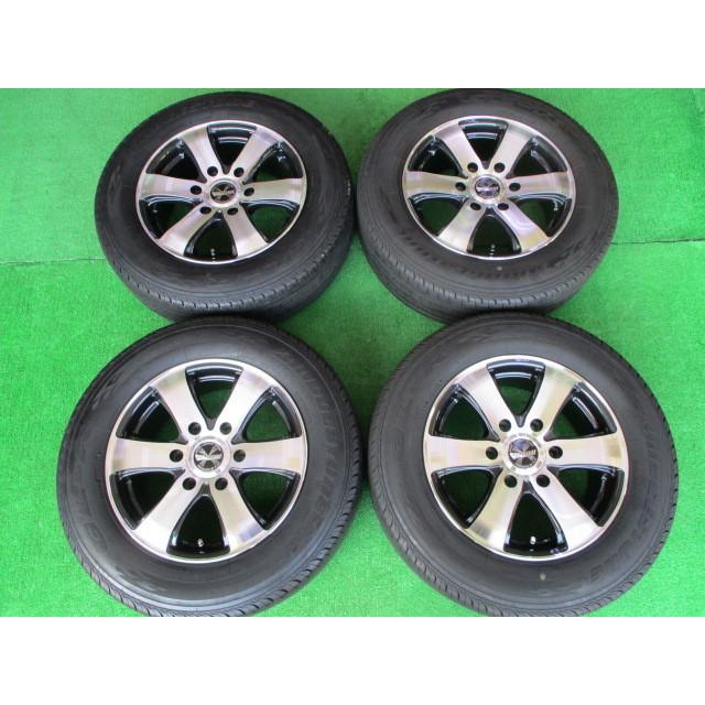 値下げ！ 200系 ハイエース 人気のブラポリ 16インチ中古タイヤ