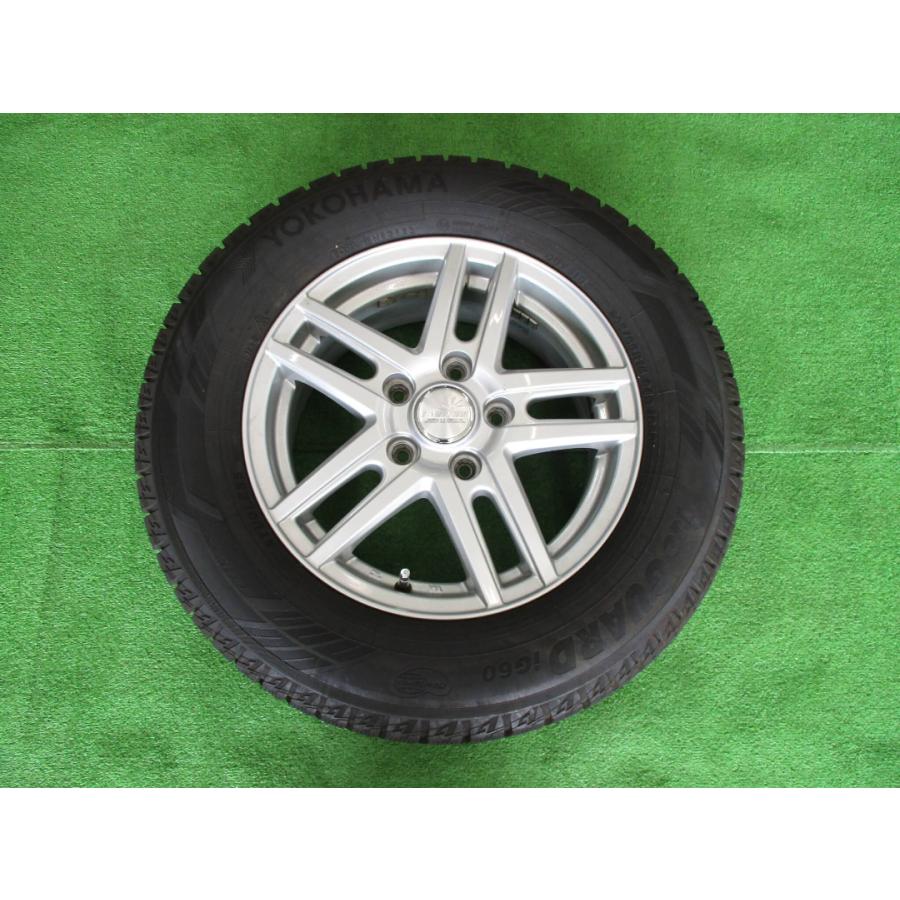 １５インチ中古スタッドレスセット！　205/65Ｒ15　ＩＧ60　6-15　5Ｈ114.3　+53　ラブリオン｜hontenkayt｜03