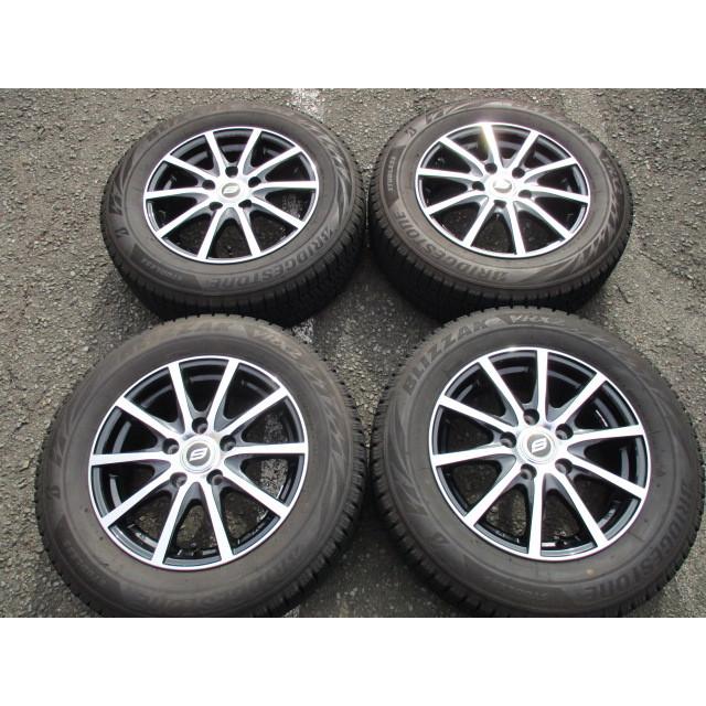 お買い得中古スタッドレスセット♪ 195/65R15 BS VRX2 6-15 5H114.3 +50 ストレンジャーS☆