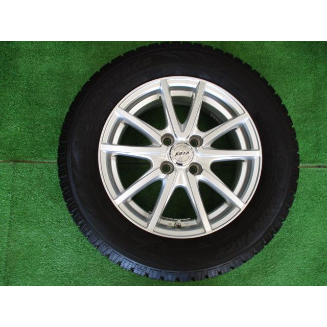 希少サイズの１５インチ中古スタッドレスセット♪　195/65R15　アイスフロンテージ　5.5-15　4H100　+42　WEDS　ジョーカー☆｜hontenkayt｜05