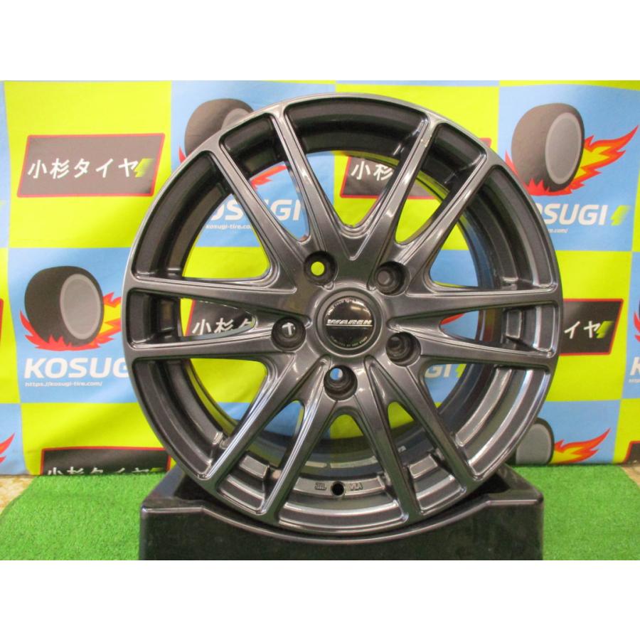 HOT STUFF 15インチ中古ホイール ホットスタッフ ワーレン 6-15 
