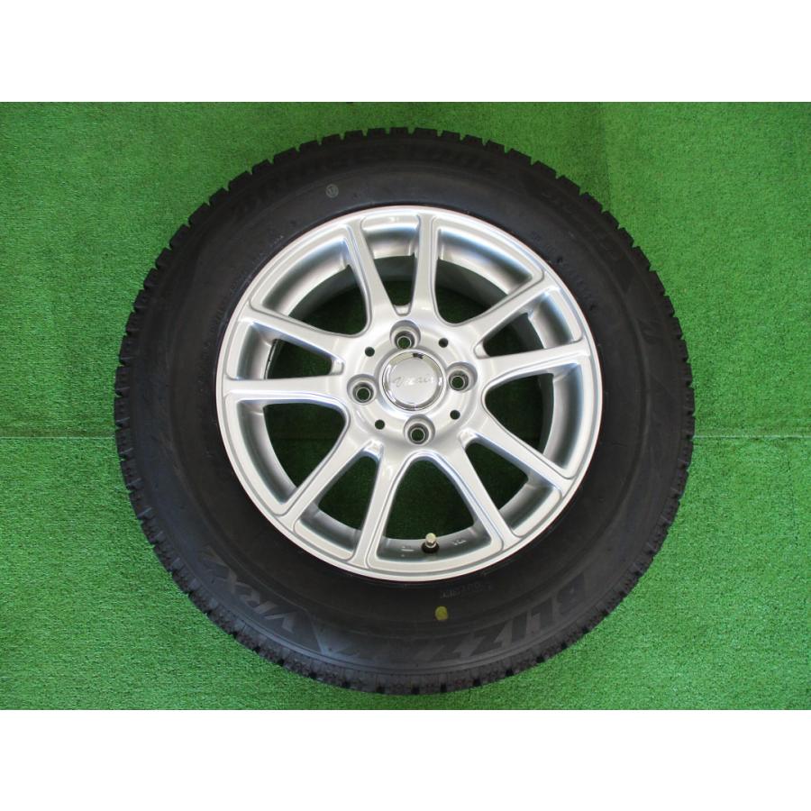 １４インチ中古スタッドレスセット　175/70R14　ブリヂストン　VRX2　5.5-14　4H100　+42　vitale｜hontenkayt｜02