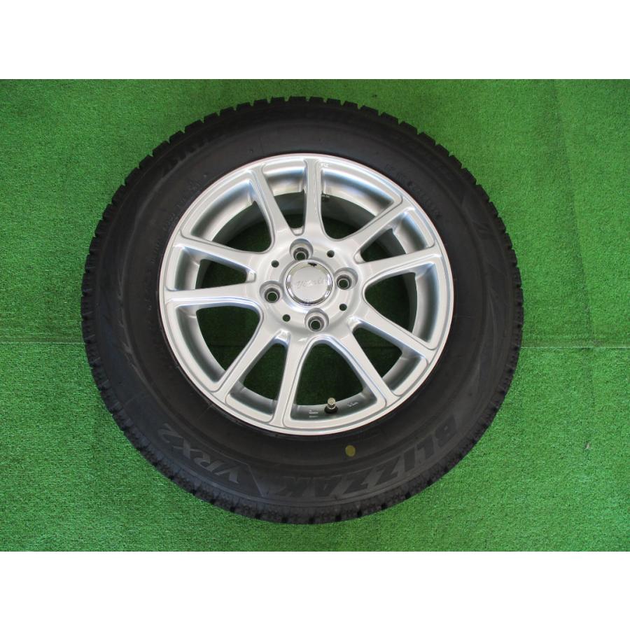 １４インチ中古スタッドレスセット　175/70R14　ブリヂストン　VRX2　5.5-14　4H100　+42　vitale｜hontenkayt｜03