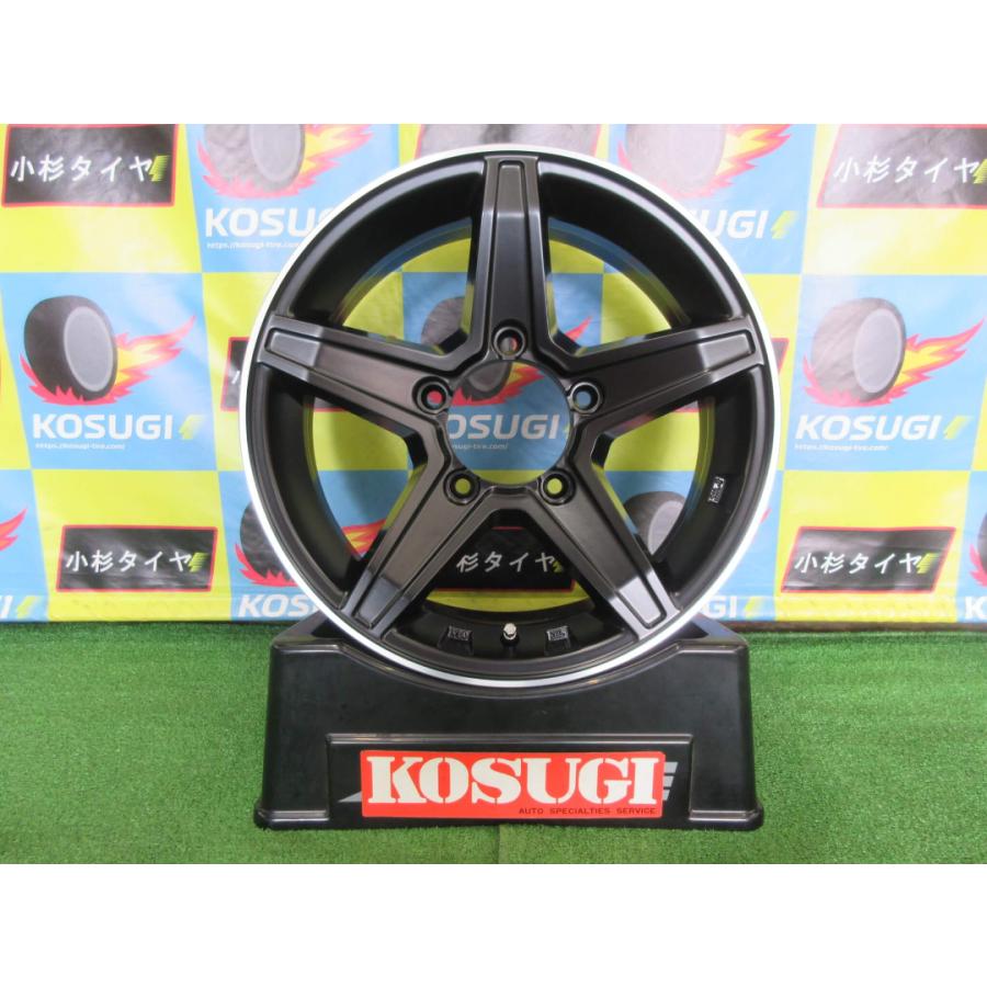 プレミックス エステラ 5.5-16 5H139.7 +20 ジムニー用 新品ホイール 4