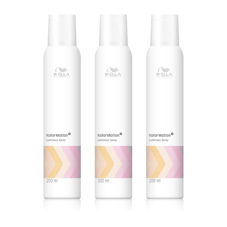 KolorMotion+ 【3本セット】WELLA ルミナス スプレー 200mL 洗い流さ