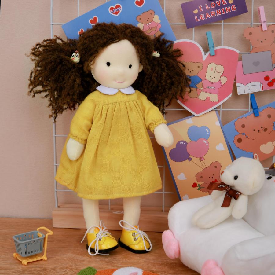 BlissfulPixie ウォルドルフ人形 手作り人形 Waldorf Doll - Eleanor