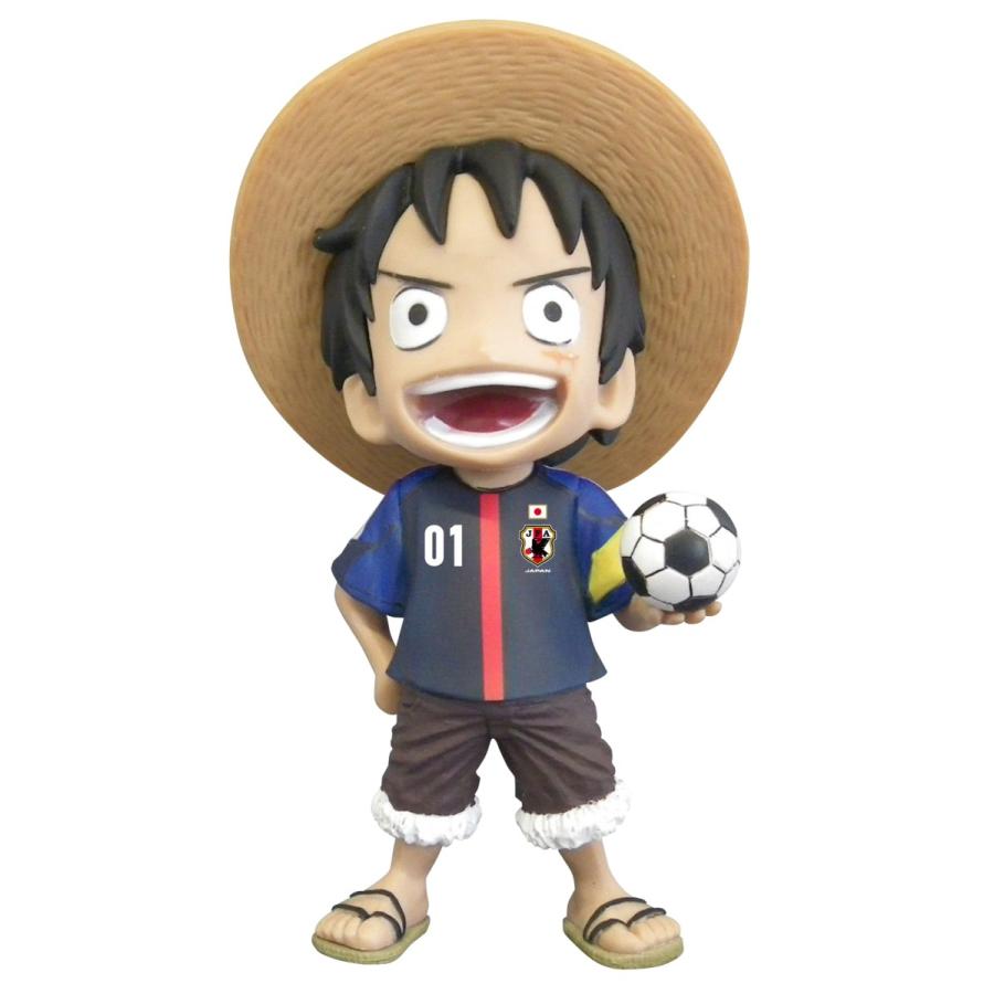BOBBING HEAD ONEPIECE モンキー・D・ルフィ サッカー日本代表チーム