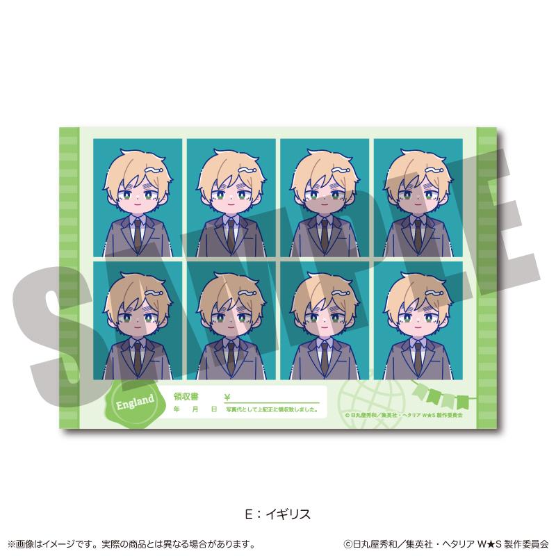 アニメ「ヘタリア World☆Stars」 にゅ〜とろ 第二弾 証明写真風