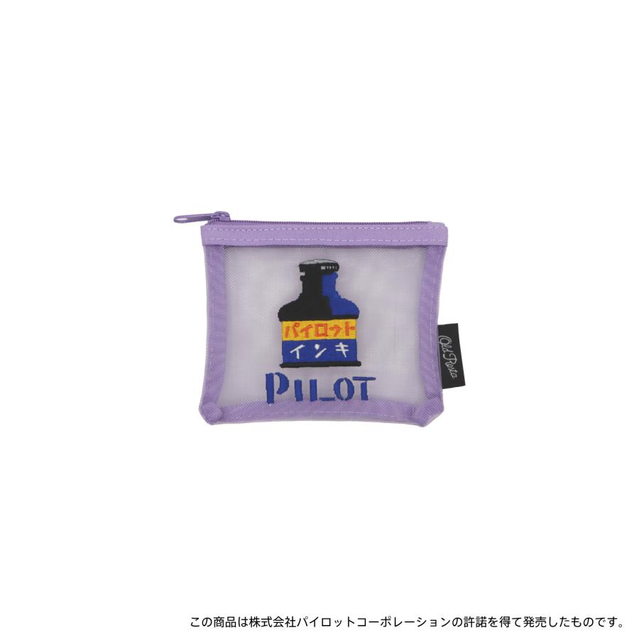 Old Resta 刺繍メッシュポーチ M パイロット レディースポーチ (S:0040